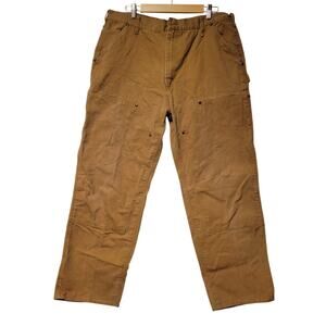 Vintage Bear River Workwear Double Knee Carpenter Cargo Work Pants Men's 40x32